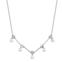 Collier Rosato Femme Azzurra in Argent Perla RZAZ003